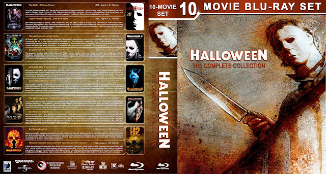 Halloween: The Complete Collection Bluray Cover - Cover 