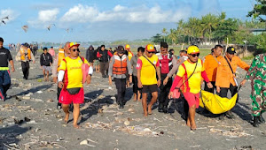Pencarian Hari Kedua Korban Terseret Arus Di Pantai Saba Blahbatuh