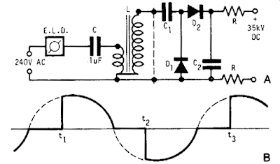 Build a high-volt supply Circuit Diagram