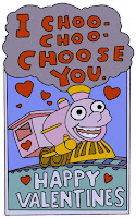 I Choo Choo Choose You valentine cards