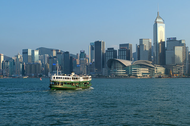 Le Star Ferry dans Victoria Harbour