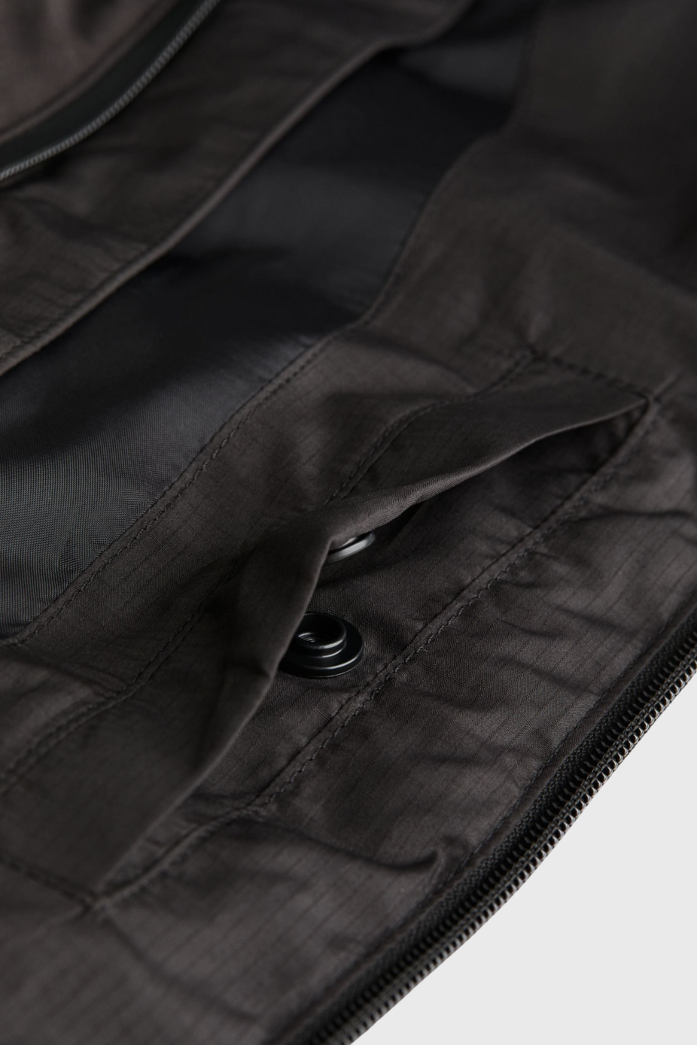 water-repellent puffer jacket