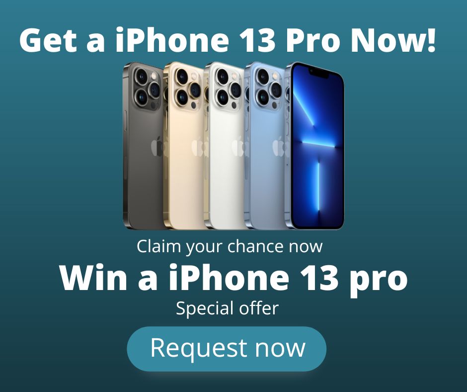 Get a iPhone 13 Pro Now!