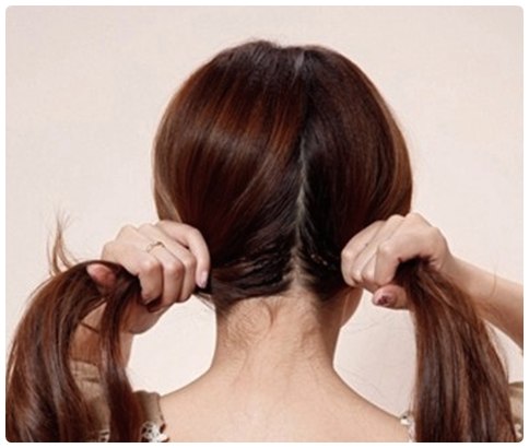 Cara mengikat rambut  ala  korea  Part II