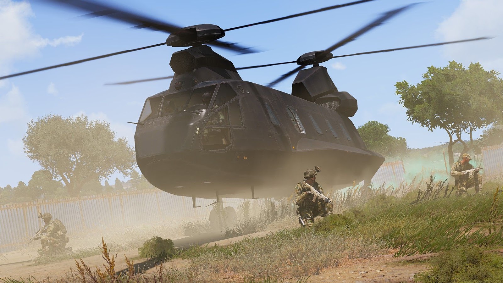 ヘリコプターで強行着陸する Arma 3 用シングルプレイヤー用シナリオ Air Assault 弱者の日記 Arma 3 Modとアドオン紹介