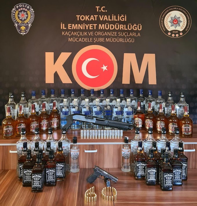 Tokat Emniyet Müdürlüğü Kaçakçılık ve Organize Suçlarla Mücadele