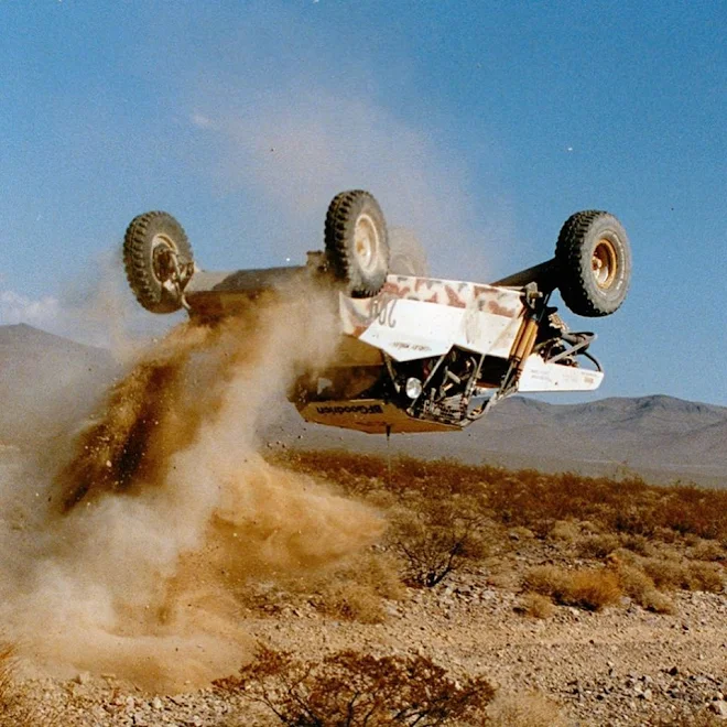 Mint 400 Raceco Buggy Desert Race Late 1980s - Image Jim Ober