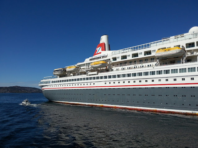 Fred Olsen cruise ship Boudicca in Bergen, Norway