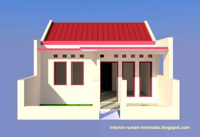 rumah minimalis sederhana untuk kpr btn type 21 60 desain rumah ...