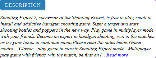 Shooting Expert 2 game review
