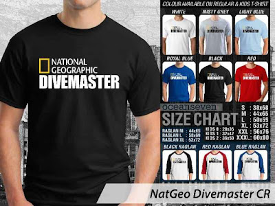 T shirt National Geographic Dive Master