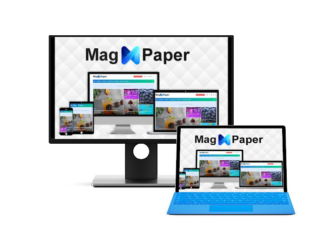 Mag Paper - Responsive & SEO Blogger Template