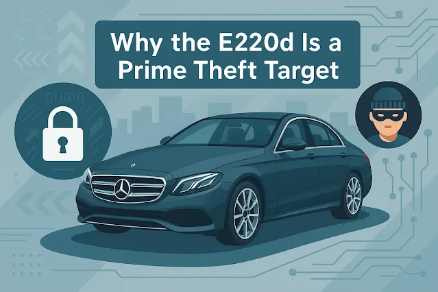 ベンツE220dが盗難対象になる理由とは？