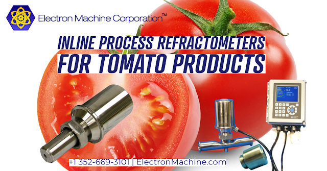 Inline Process Refractometers for Tomato Products