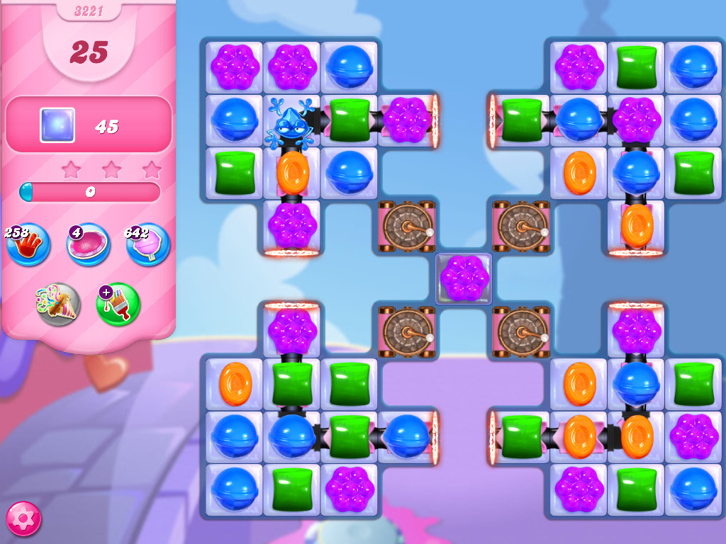 Candy Crush Saga level 3221