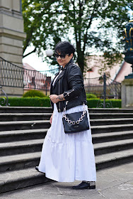 Skórzana ramoneska Michael Kors, Fashion style, Fashion blogger