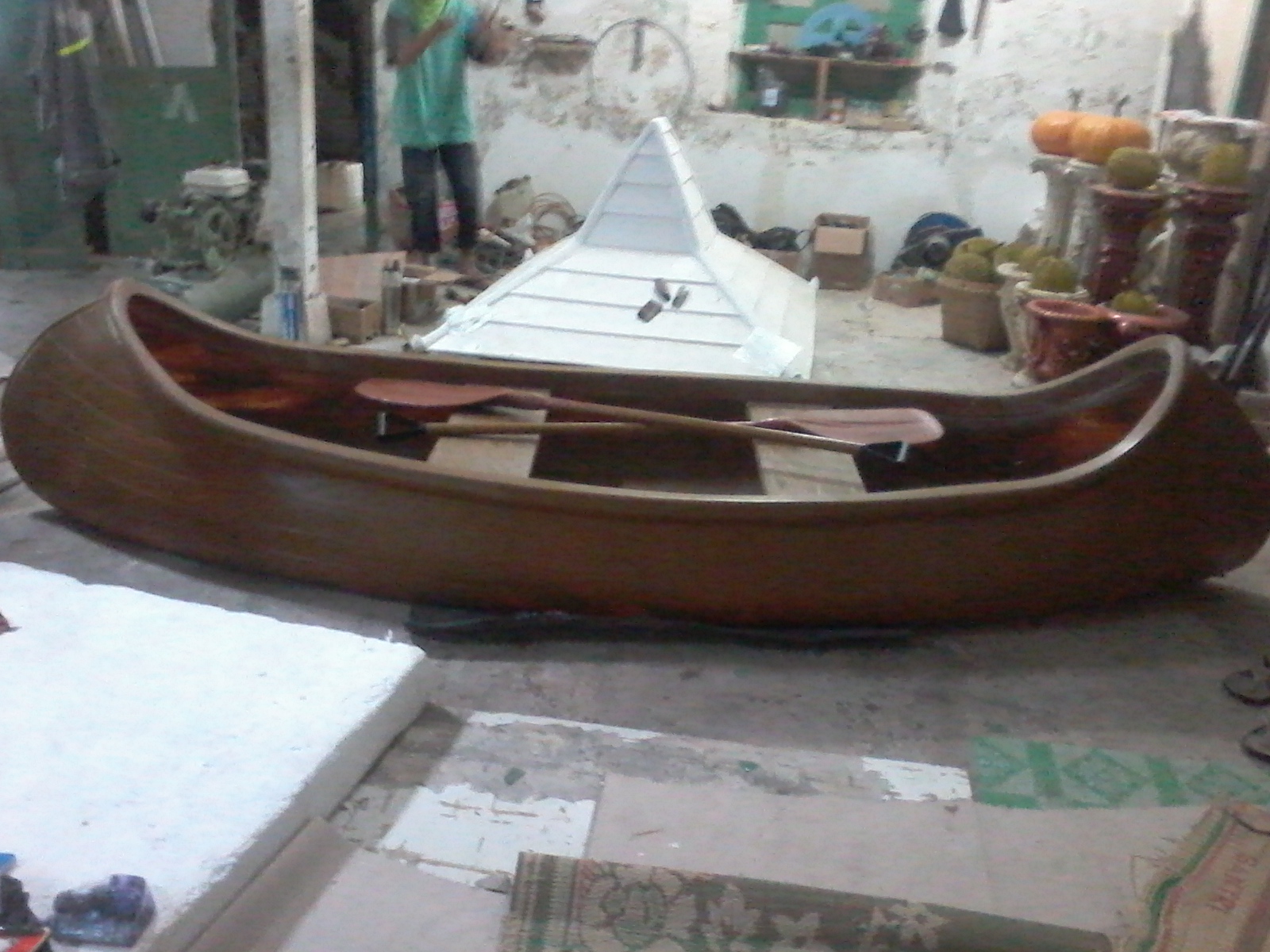 kerajinan fiberglass 085346603232 Perahu biodigester 