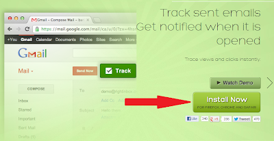 install rightinbox and track your mails