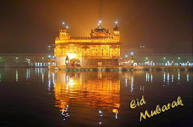 Amritsar-golden-temple-eid-mubarak