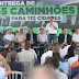 Cidades do Norte do Paraná recebem caminhões do Governo do Estado através de indicação do deputado Cobra Repórter 