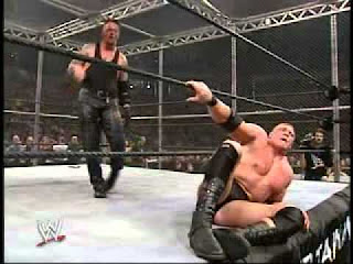 Watch WWE Video, Brock Lesnar Vs Undertaker Hell In A Cell match 2002