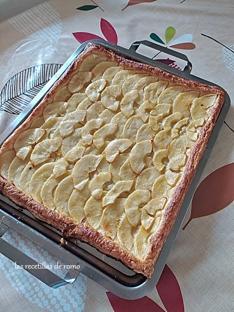 Tarta fina de manzana