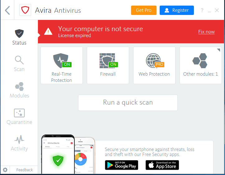 Avira Free Antivirus Offline Installer: Windows 10, 8 & 7 ...