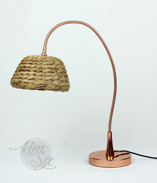 Ikea Hack wicker lampshade