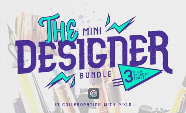 The Mini Designer Bundle free font