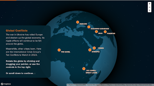 Chart: The World at War in 2023