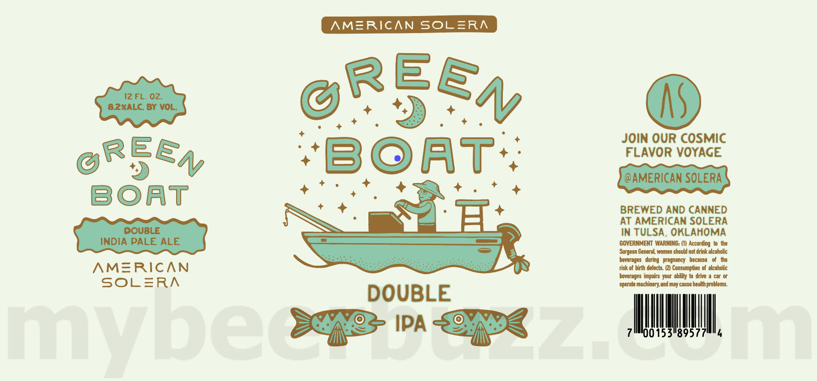 American Solera Adding Green Boat & Goodberry Cans