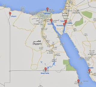 east route border crossings with 4x4. Howto reach or avoid egypt on the east route
