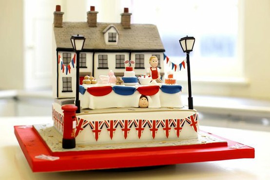 royal wedding street party cake. Wedding Street Party Cakequot;