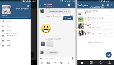 Update BBM Mod Instagram v3.2.5.12 Apk (Clone)