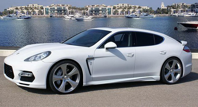 The new Porsche Panamera sports saloon continues to attract the attention of
