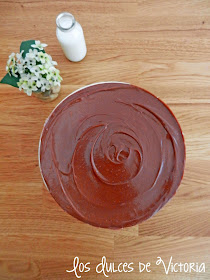 Nutella Cheesecake o Tarta de Queso de Nutella {Sin horno}