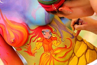 Artists Body Painting Women