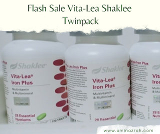 Flash Sale Multivitamin Vita-Lea Iron Plus Shaklee Twinpack