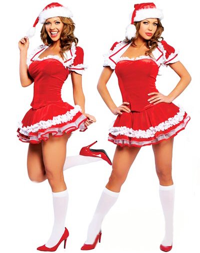 santa claus girls