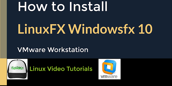 How to Install LinuxFX Windowsfx 10 on VMware Workstation