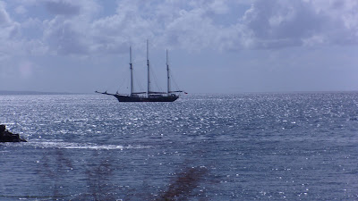 sailing boat on the ocean