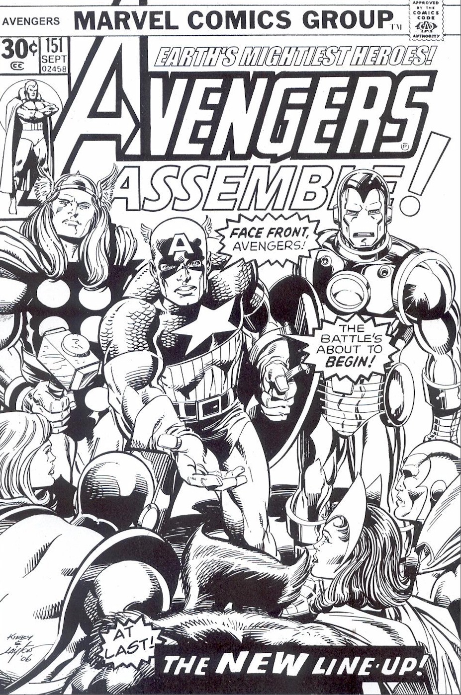 The Avengers Coloring Pages 8