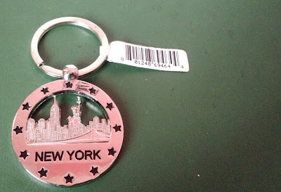 Chaveiro de metal New York R$ 10,00