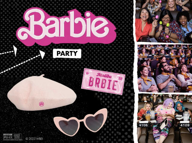 Barbie Party at the Alamo Drafthouse