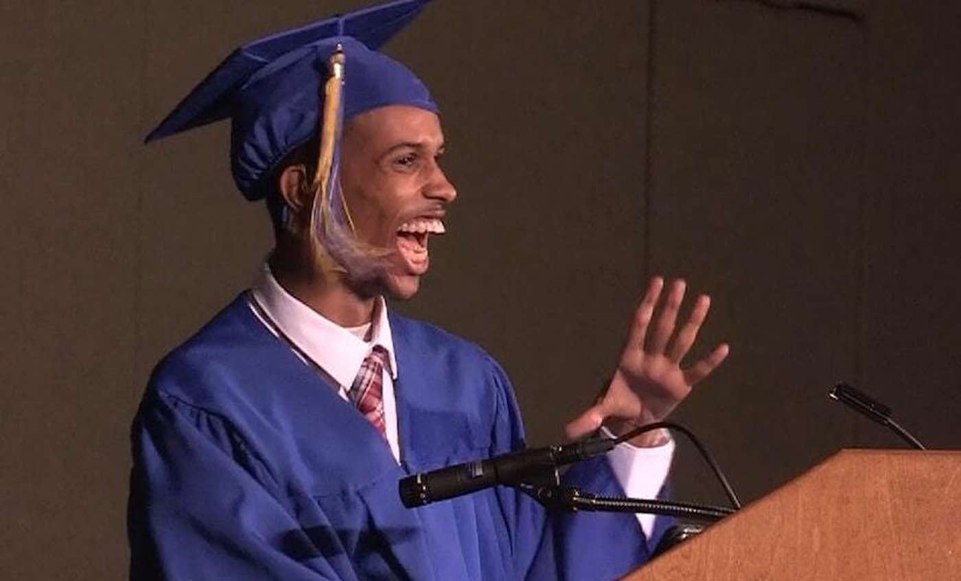 Non-Verbal High School Student Gave Powerful Graduation Speech With Voice Tech