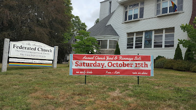 Franklin Federated - Giant Yard Sale - Saturday, Oct 15