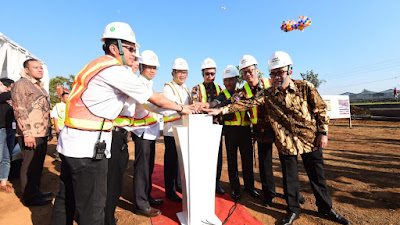 Gubernur Jabar  Groundbreaking Flyover Kota Sukabumi 