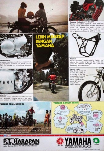 Purwokerto Antik: Brosur Yamaha DT 100 - SOLD-