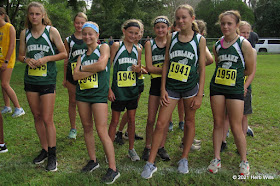 Deerlake Girls' Cross-Country Team