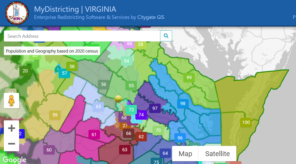 Northern Neck portion of map (A1 NOVA HOD, House, 100, 2021-09-03)